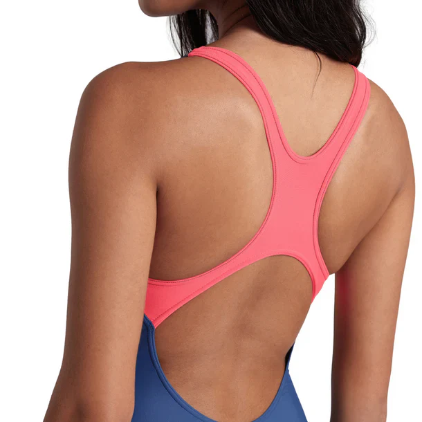 TRAJE DE BA脩O MUJER ARENA PRO FILE SWIN PRO BACK AZUL MARINO - Imagen 4