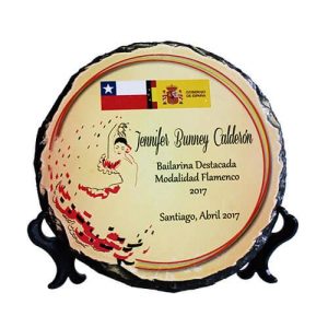 PIEDRA SUBLIMADA REDONDA