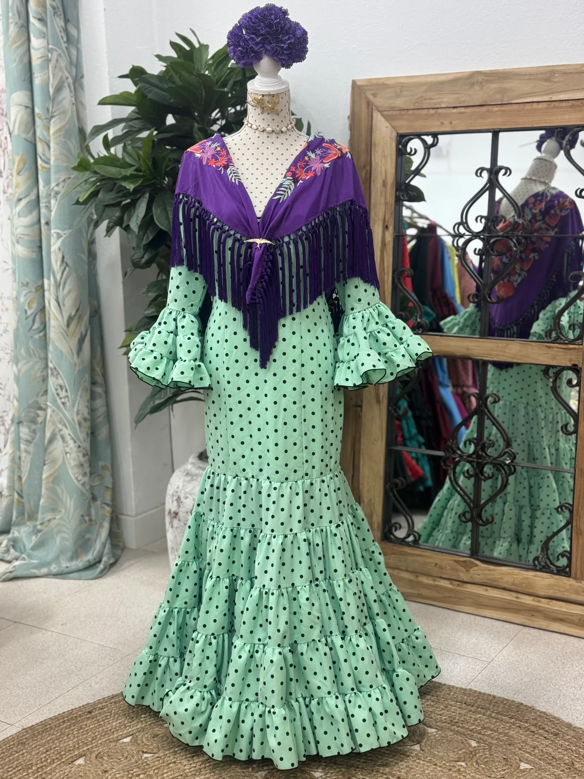 Vestido Flamenca Mod. Cordobesa