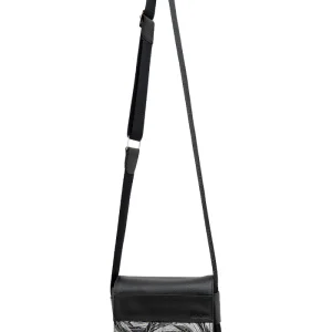 Messenger Bag Eca Águila Real Mexicana Negro