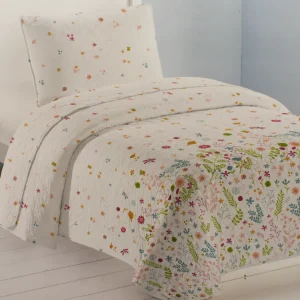 Edredón Infantil Flores