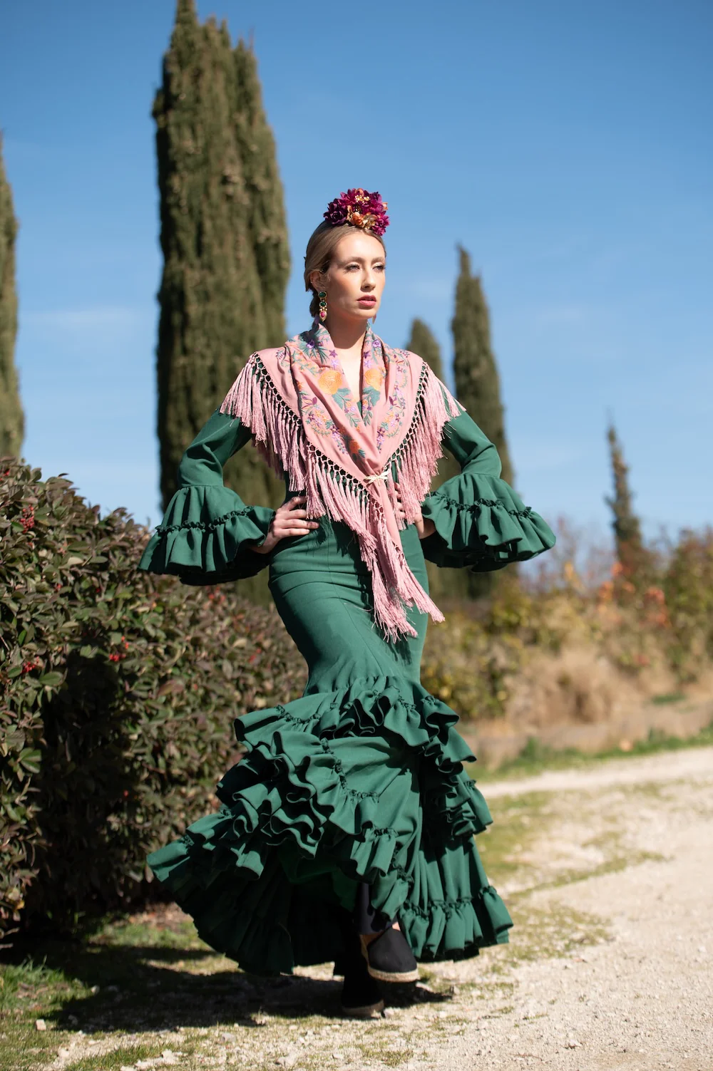 Vestido Flamenca Mod.Hinojos