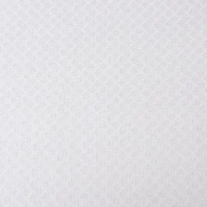 Tejido Piqué Blanco Cuadros