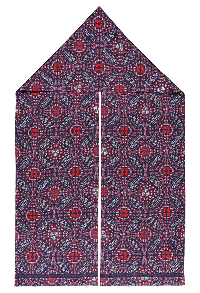 Bufanda Doble Vista Tenochtitl谩n - Imagen 4