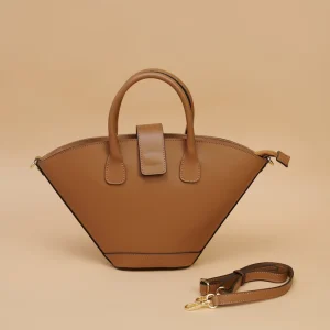 Bolso Piel Capazito Camel
