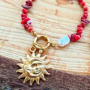 Pulsera Coral Sun