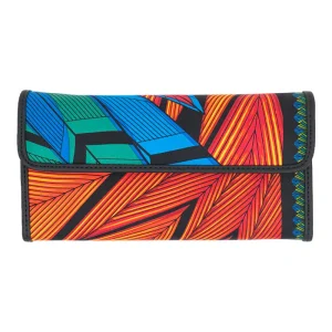 Cartera Bolsillo Negro Guacamaya Original