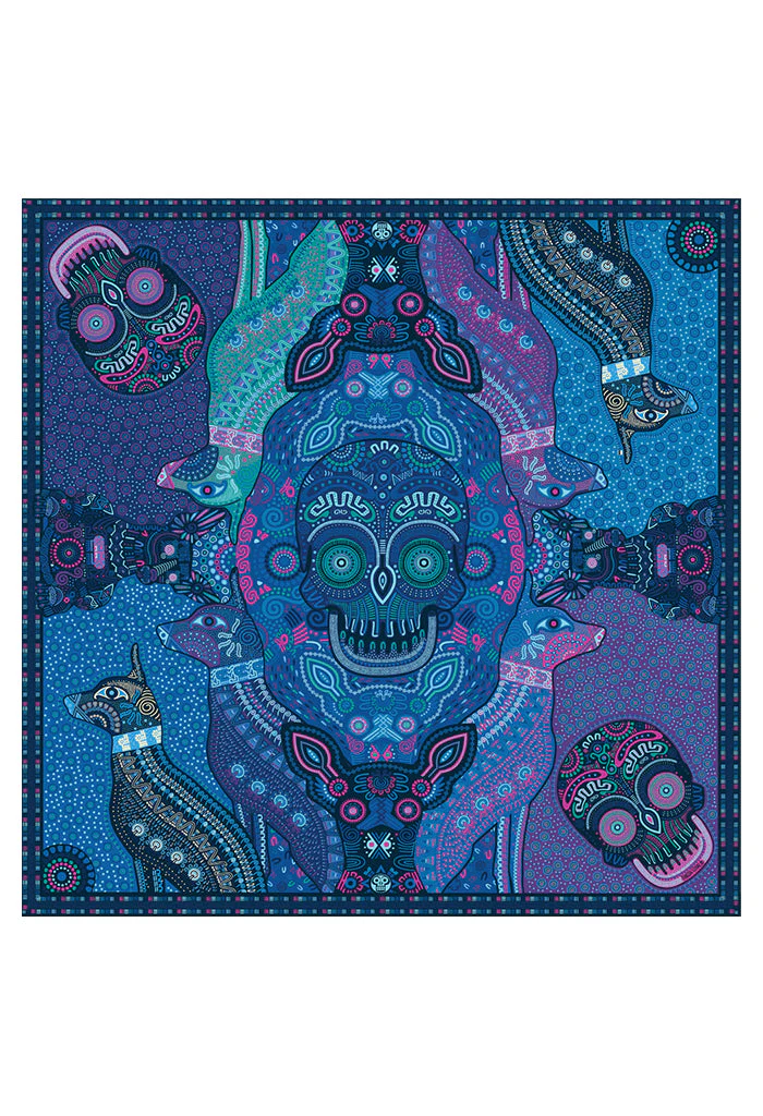 Mascada Día de Muertos Mictlán 54 cm