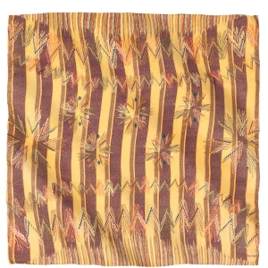 Mascada Sueño Maya Amarillo 90 cm