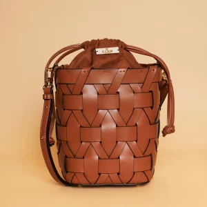 Bolso Piel Trenzada Rozas en 4 colores disponible