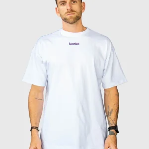 Polera Over Size Flex Cotton Blanca
