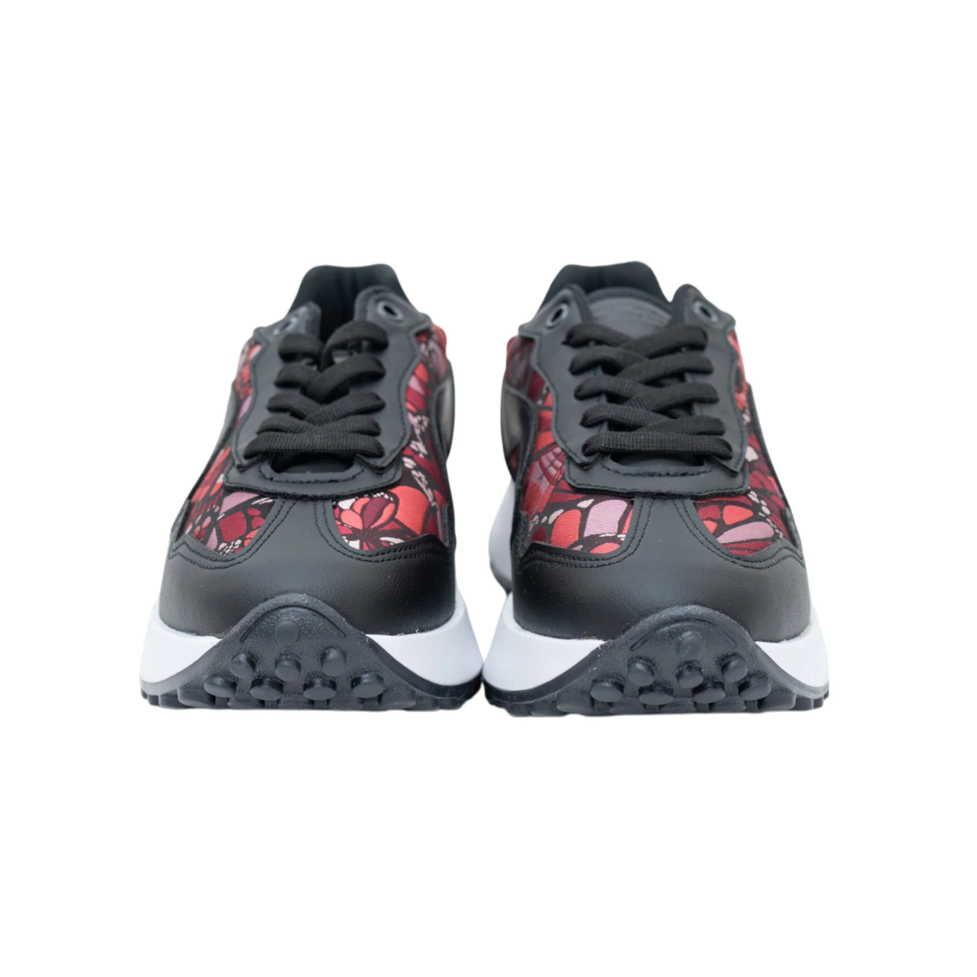 Tenis Uekpini Mujer Vuelo Mariposa Rojo - Imagen 6