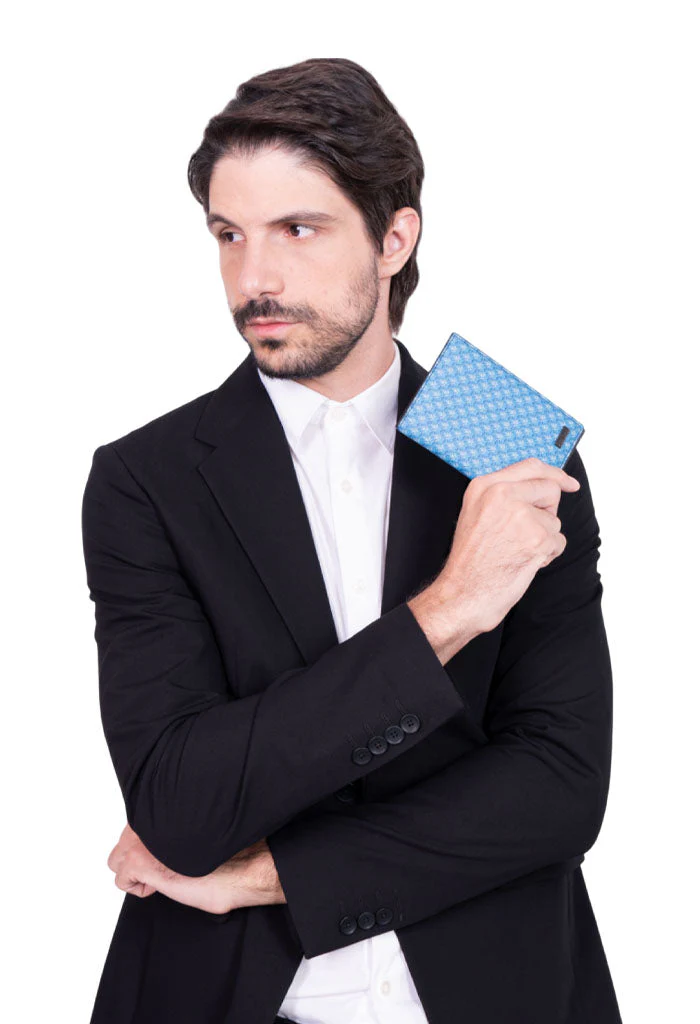 Porta Pasaporte Xuul Agave-22 Azul - Imagen 6