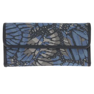 Cartera Bolsillo Mariposa Bordada