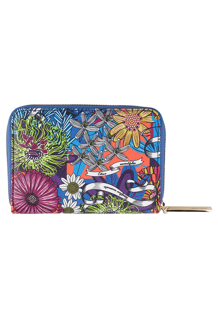 Cartera Mediana Saffiano Herbolaria Flores - Imagen 4