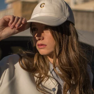 GORRA PIEL Blanca