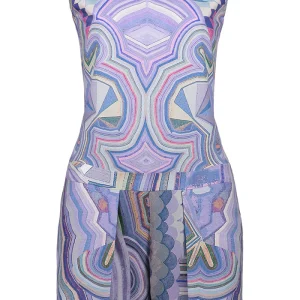 Jumpsuit Corto Bendiciones para México Morado