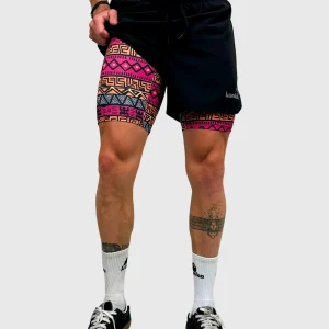 Eco Short KONKO 2 en 1 Zip Tribu