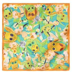 Mascada Carnavales Latinoamericanos Verde 90 cm