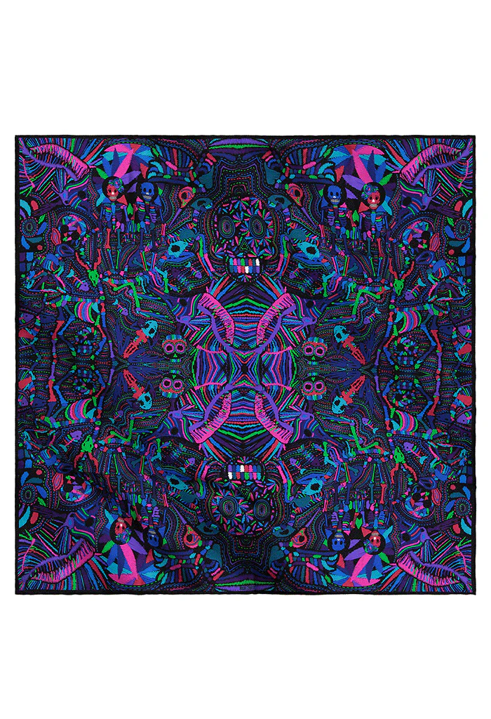 Mascada Viaje al Mictlán 90 cm - Imagen 4