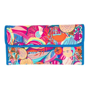 Cartera Bolsillo Azul Fruta Mexicana Azul