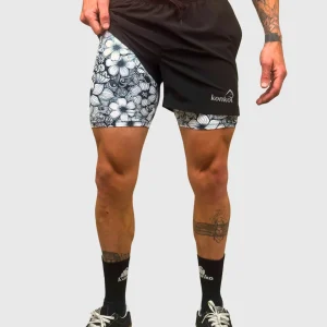 Eco Short KONKO 2 en 1 Black Out