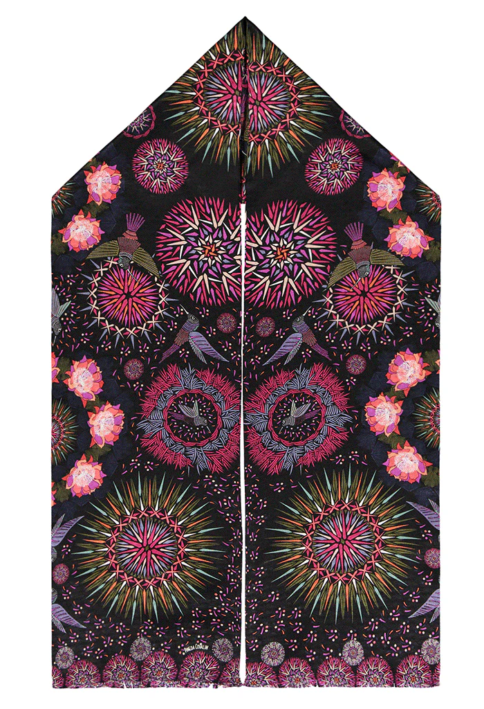 Bufanda Doble Vista Colibr铆 - Imagen 6