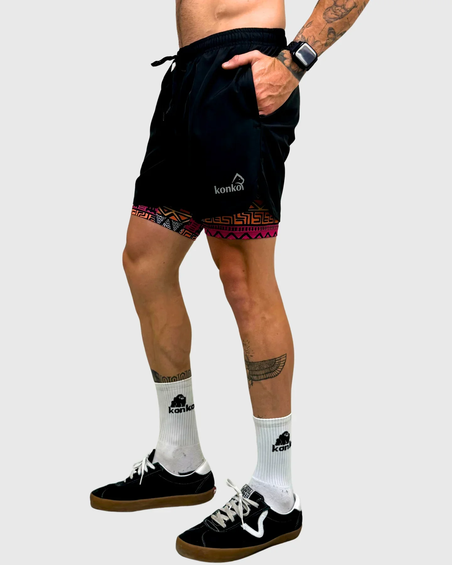 Eco Short KONKO 2 en 1 Zip Tribu - Imagen 5