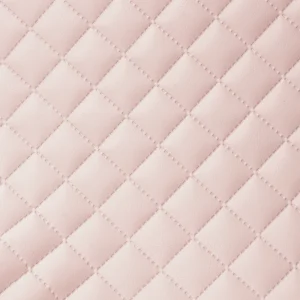 Tejido Polipiel Acolchado Rosa