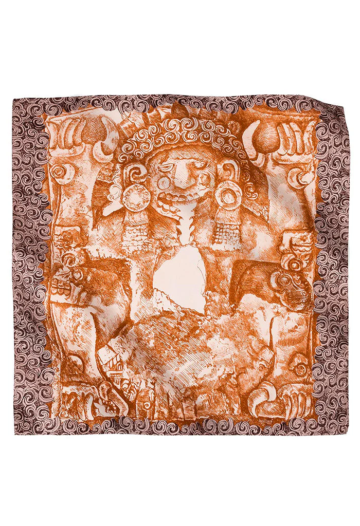 Mascada Tlaltecuhtli 90 cm - Imagen 4