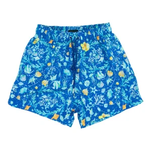 Traje de Baño Amaxtlatl Arrecifes Azul