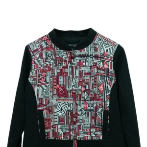 Bomber Okomej Teotihuacán Blanco/Rojo