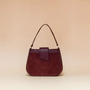 Bolso Piel Saddle Burdeos