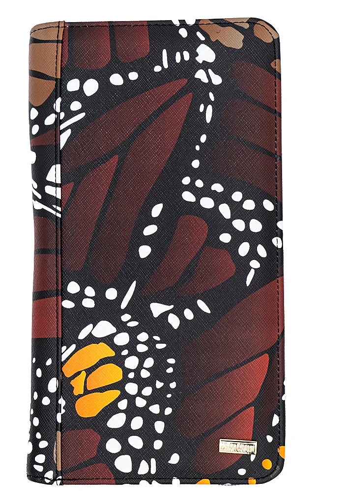 Porta Documentos K贸och Saffiano Mariposa Macro