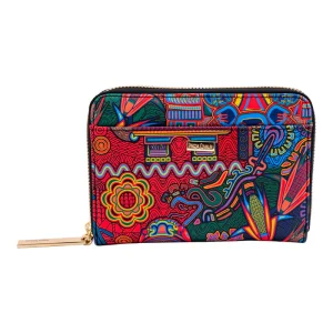 Cartera Mediana Saffiano Diosas Mexicas Original