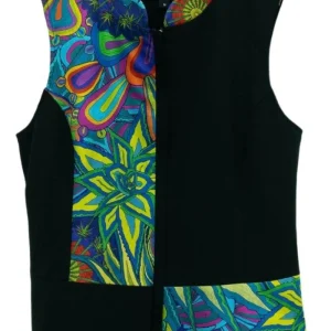 Chaleco Combinado Santuario Cactáceas Índigo