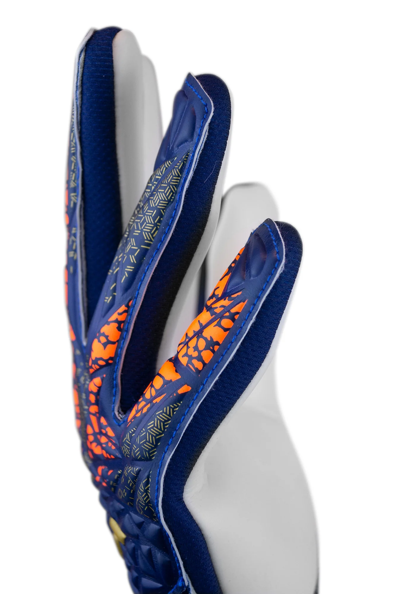 GUANTE ARQUERO REUSCH  ATTRAKT SOLID GK24 AZULINO/DORADO/BLANCO - Imagen 3