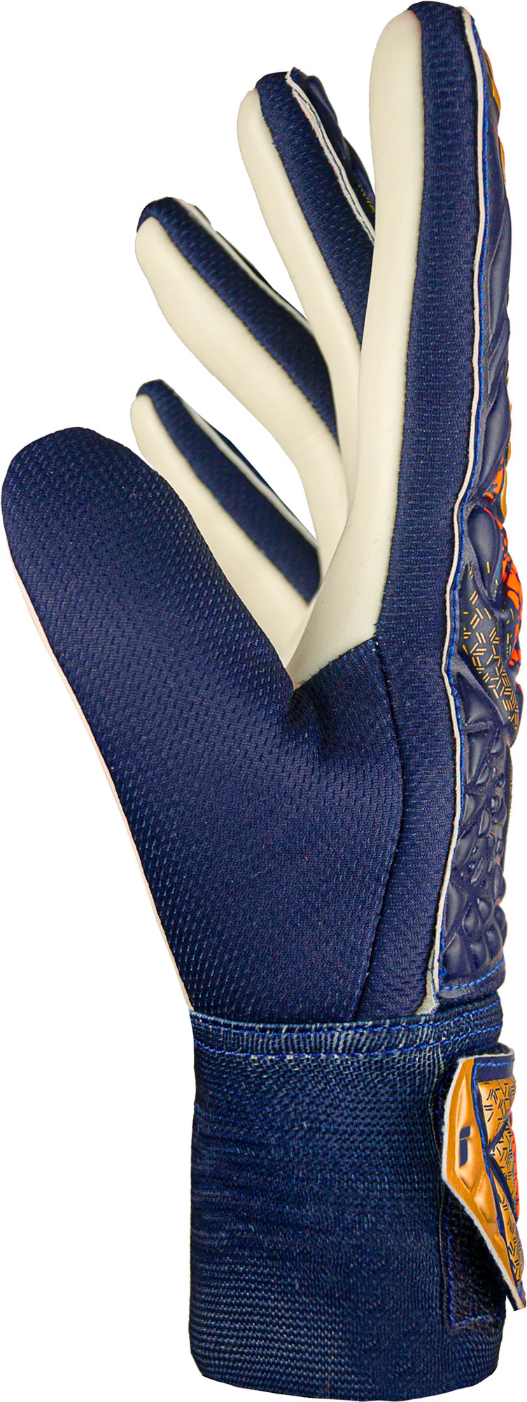 GUANTE ARQUERO REUSCH  ATTRAKT SOLID GK24 AZULINO/DORADO/BLANCO - Imagen 5