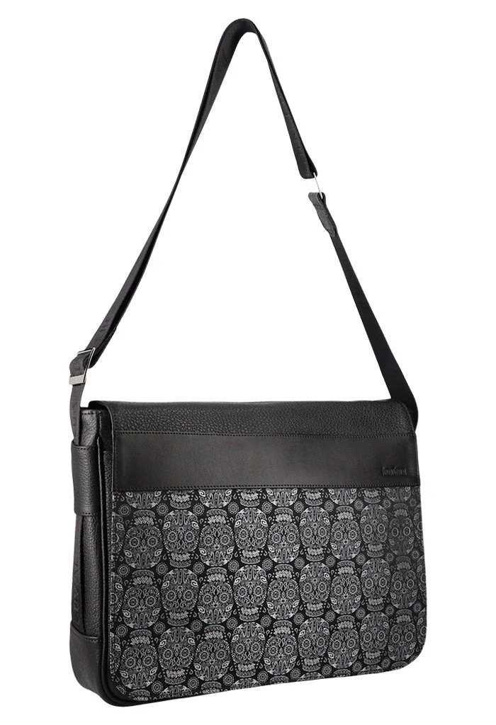 Porta Laptop Cheeh Tzompantli Negro - Imagen 6