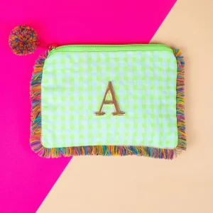 Monedero Vichy Sersuker Flúor Verde