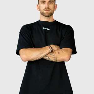 Polera Over Size Flex Cotton Negra