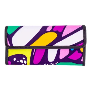 Cartera Bolsillo Mariposa Abstracta