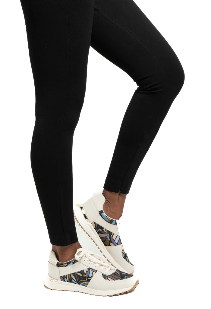 Tenis Beel Mujer Mariposa Abstracta Azul Acero - Imagen 5