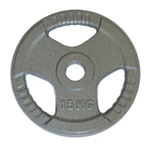 Disco Olímpico con Agarre Hierro 15Kg