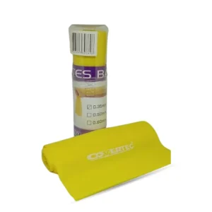 BANDA ELASTICA COVERTEC 1.2 MTS ESPESOR 0.35 MM AMARILLA