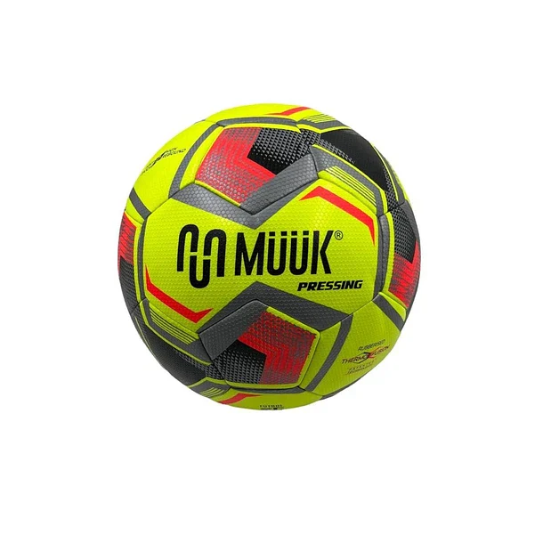 BALON FUTBOL MUUK PRESSING AMARILLO FLUOR N°5