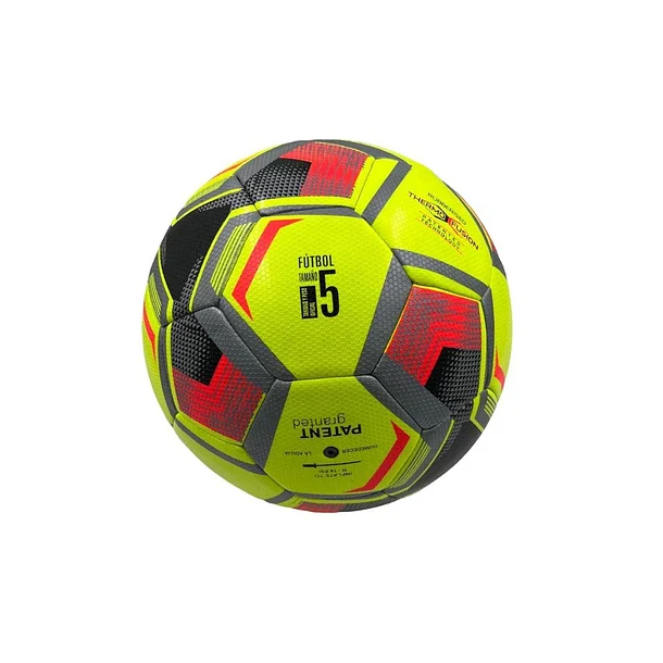 BALON FUTBOL MUUK PRESSING AMARILLO FLUOR N°5 - Imagen 3