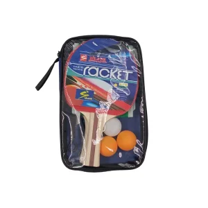 Set Paletas de Ping Pong + Pelotas + Red Welstar