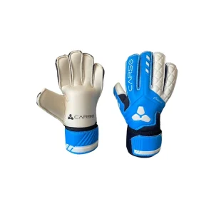 GUANTE ARQUERO CARSO CONNECTO CON FERULA CELESTE/BLANCO