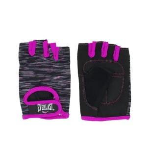 Guantes Fitness Everlast Breeze NEGRO/ROSADO MUJER
